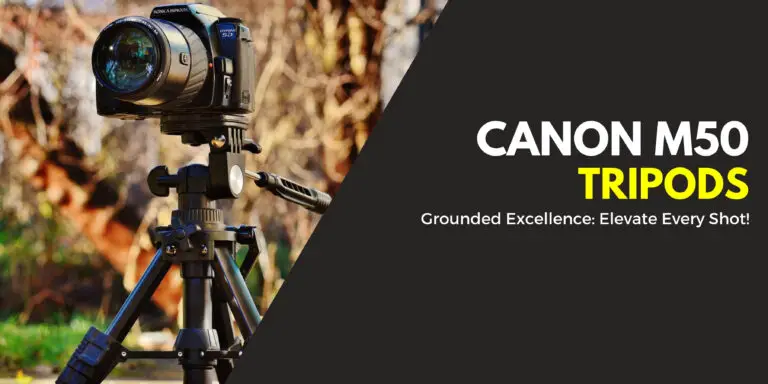 Top 7 Best Tripods For Canon M50 [2024 Updated]